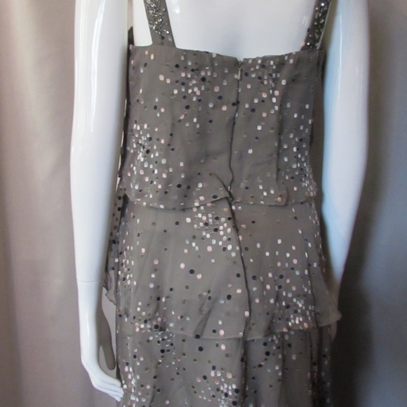 Silk Evening Gown in Chiffon Cameron Blake - Picture 6 of 7